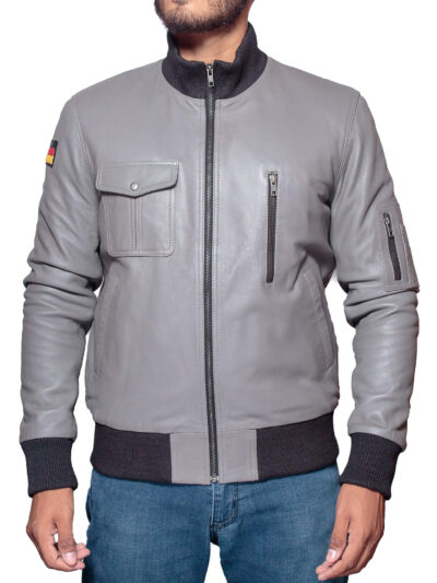 german luftwaffe flight bomber leather jacket