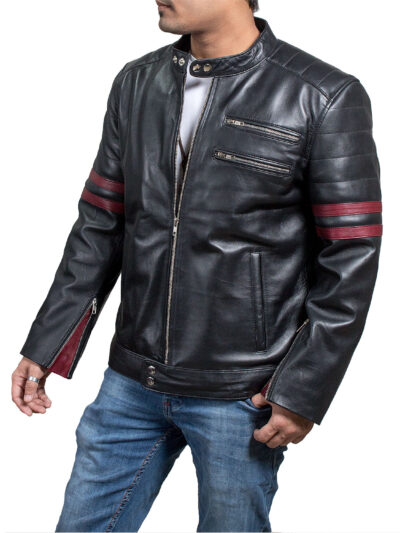 Being Human Samuel Witwer Red Stripes Jacket - Image 3