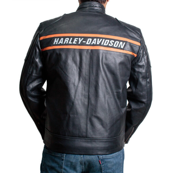 Bill-Goldberg-Harley-Davidson-Black-Biker-Leather-Jacket