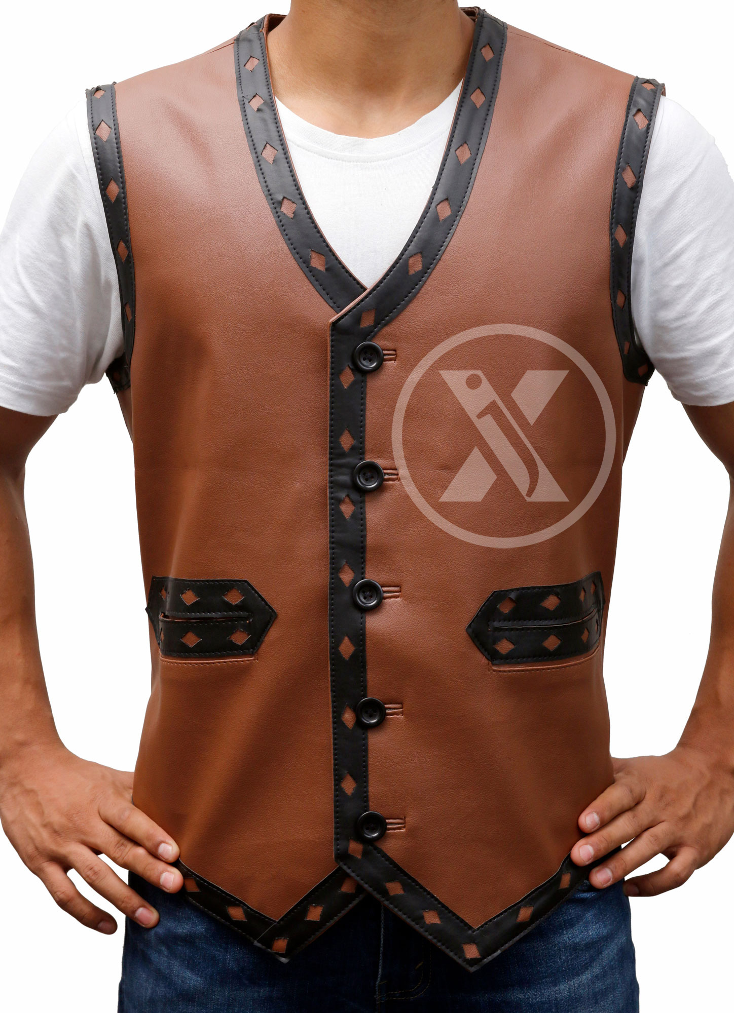 The Warriors Leather Vest for Sale at Cheap Price XtremeJackets