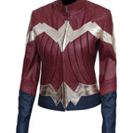 Wonder Woman Gal Gadot Diana Prince Ladies Leather Jacket