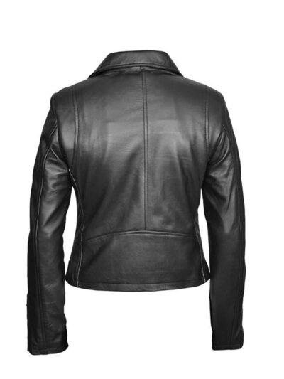 Women's lambskin Slim fit Leather Jacket