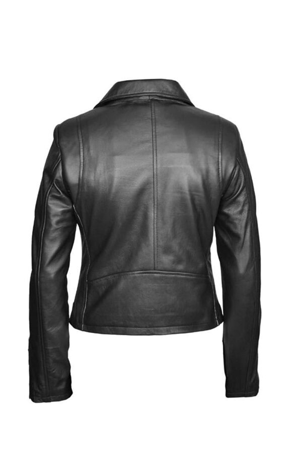 Women's lambskin Slim fit Leather Jacket