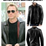 Daniel Craig Layer Cake Leather Jacket