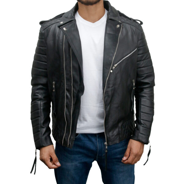 Men's-Vintage-Slim-Fit-Biker-Leather-Jacket