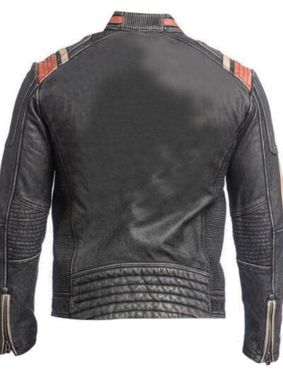 New-Mens-Vintage-Biker-Retro-Motorcycle-Cafe-Racer-Distressed-Leather-Jacket