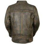 Classic Bomber Leather Jacket