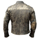 Men’s Cafe Racer Hooligan Leather Jacket
