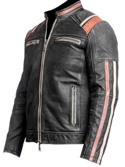 New-Mens-Vintage-Biker-Retro-Motorcycle-Cafe-Racer-Distressed-Leather-Jacket