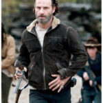 Dead Rick Grimes Leather Jacket