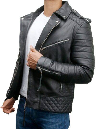 Men's-Vintage-Slim-Fit-Biker-Leather-Jacket