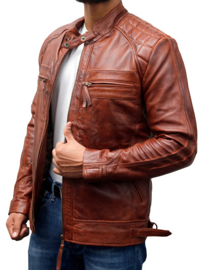 Classic-Diamond-Biker-Style-Leather-Jacket
