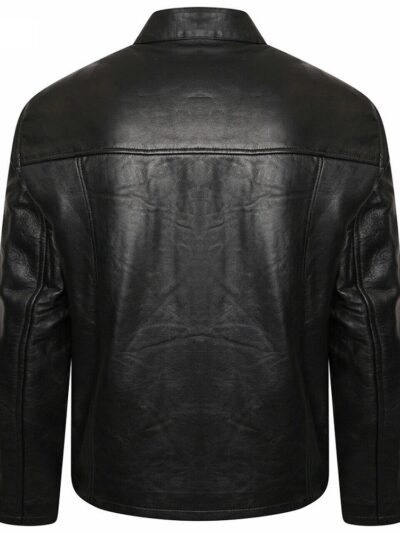 Steve McQueen Grand Prix Gulf Leather Jacket - Image 6