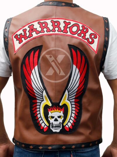 warriors movie leather vest