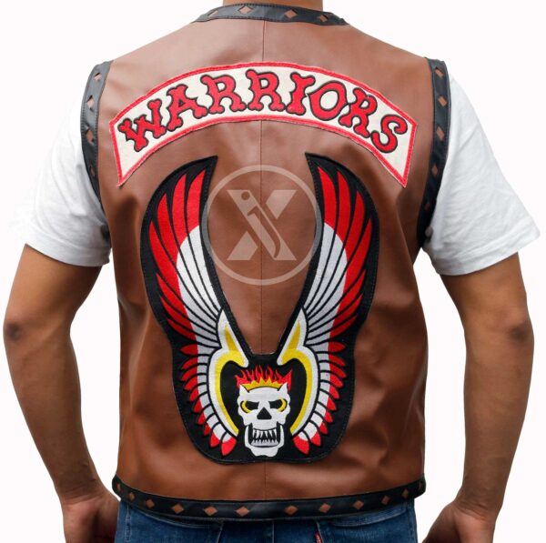 warriors movie leather vest