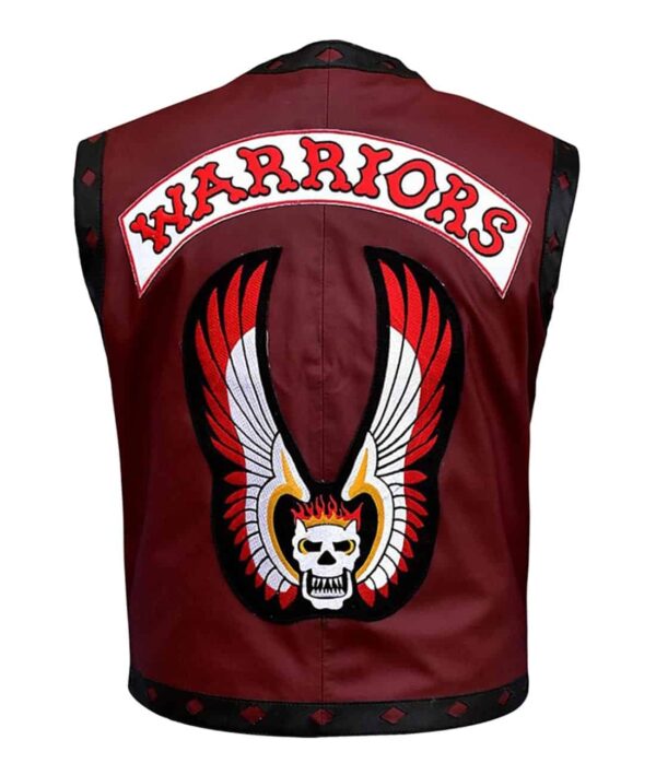 The Warriors Vest Replica in Faux Leather Halloween Costume