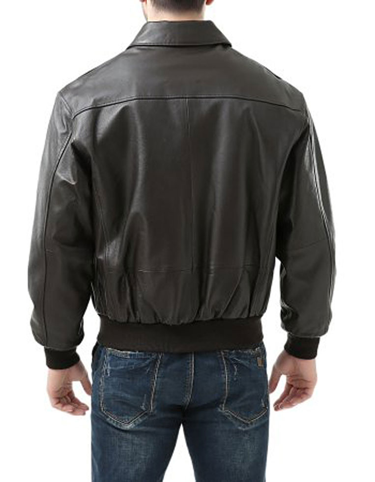 Men's A-2 Leather Bomber Jacket | A 2 Flight Jacket for Sale