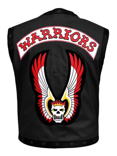 The Warriors Vest in Faux Leather - Halloween Costume - Image 3