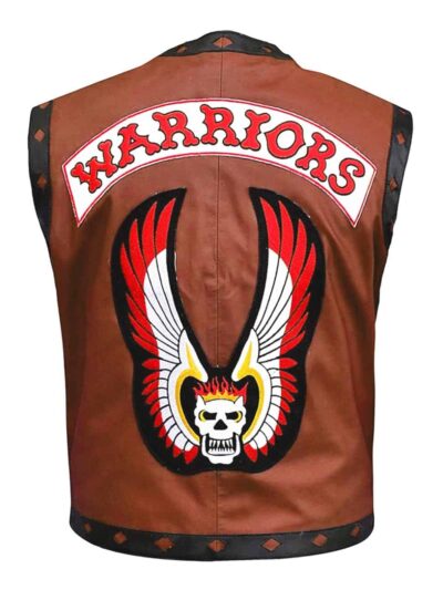 The Warriors Vest in Faux Leather - Halloween Costume - Image 2