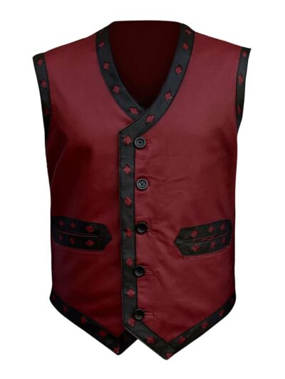 The Warriors Vest in Faux Leather - Halloween Costume - Image 4