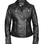 Women’s lambskin Slim fit Leather Jacket