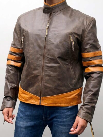 X-Men Origins Wolverine Leather Jacket - Edition 1 - Image 3