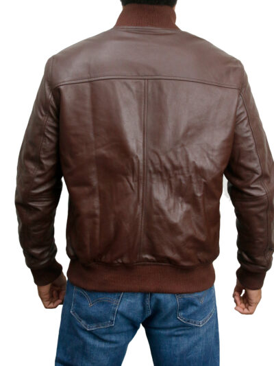 Classic-Bomber-Soft-Italian-Nappa-Leather Jacket