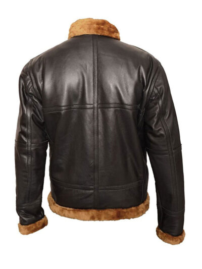 b-3 sheepskin bomber jacket