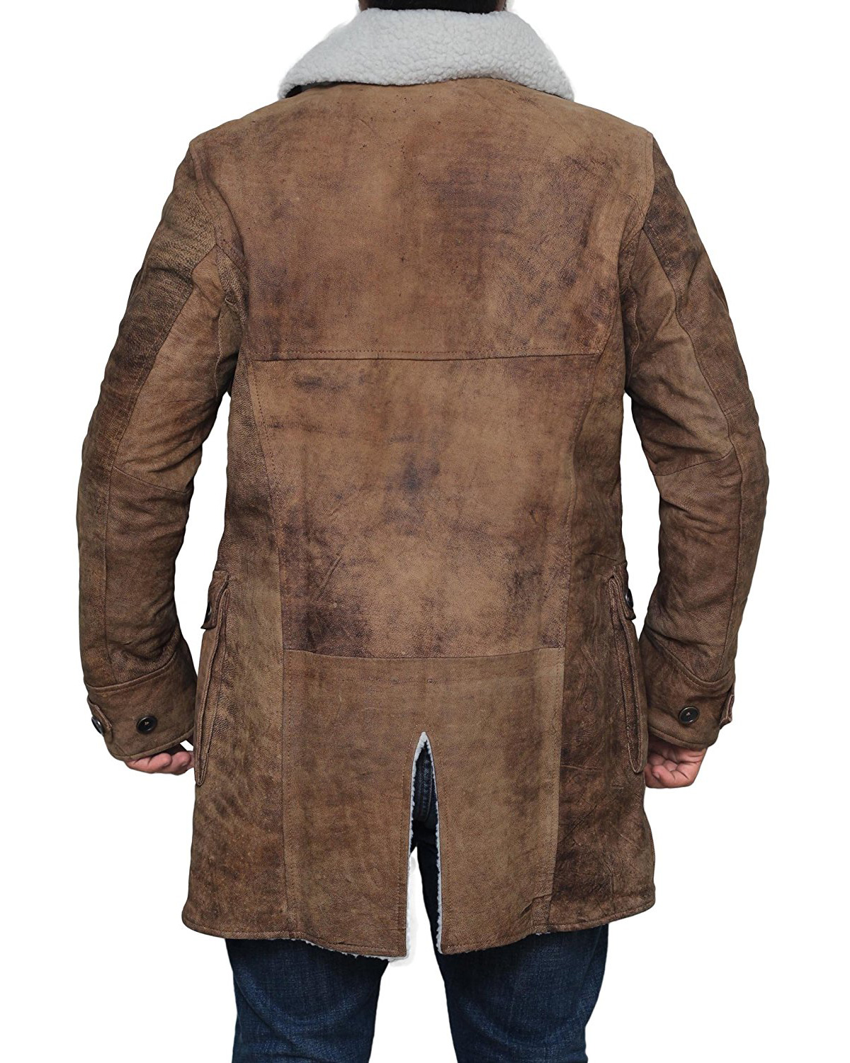 Real Leather Bane Coat – Bane Trench Coat – ZGUB