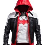 Batman Arkham Knight Red Hood Leather Jacket + Vest