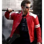 Tyler Durden Jacket – Brad Pitt Fight Club Red Leather Jacket
